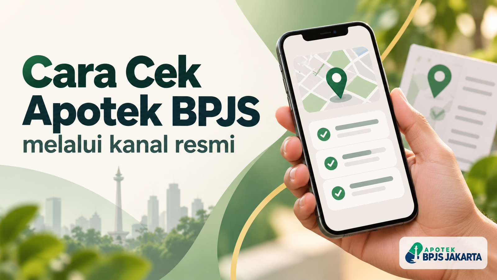 Cara cek apotek BPJS Jakarta melalui kanal resmi dengan peta dan daftar verifikasi