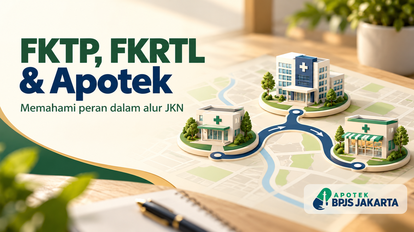 Perbedaan FKTP FKRTL dan apotek dalam alur JKN